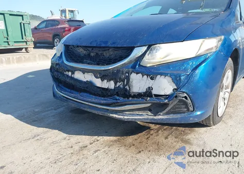 2013 Honda Civic Lx z USA, uszkodzony, nr VIN 2HGFB2F57DH547711